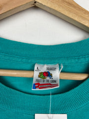 Vintage 90s Turtles South Carolina Teal Tee