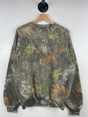 Vintage Jerzees Real Tree Camo Crewneck