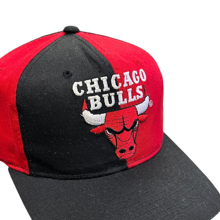Vintage 90s NBA Starter Chicago Bulls Pinwheel Snapback Hat