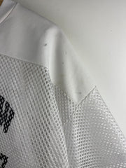 Vintage 90s Riverview Football White Mesh Cropped Football Jersey