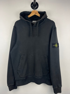 Stone Island Patch Black Hoodie