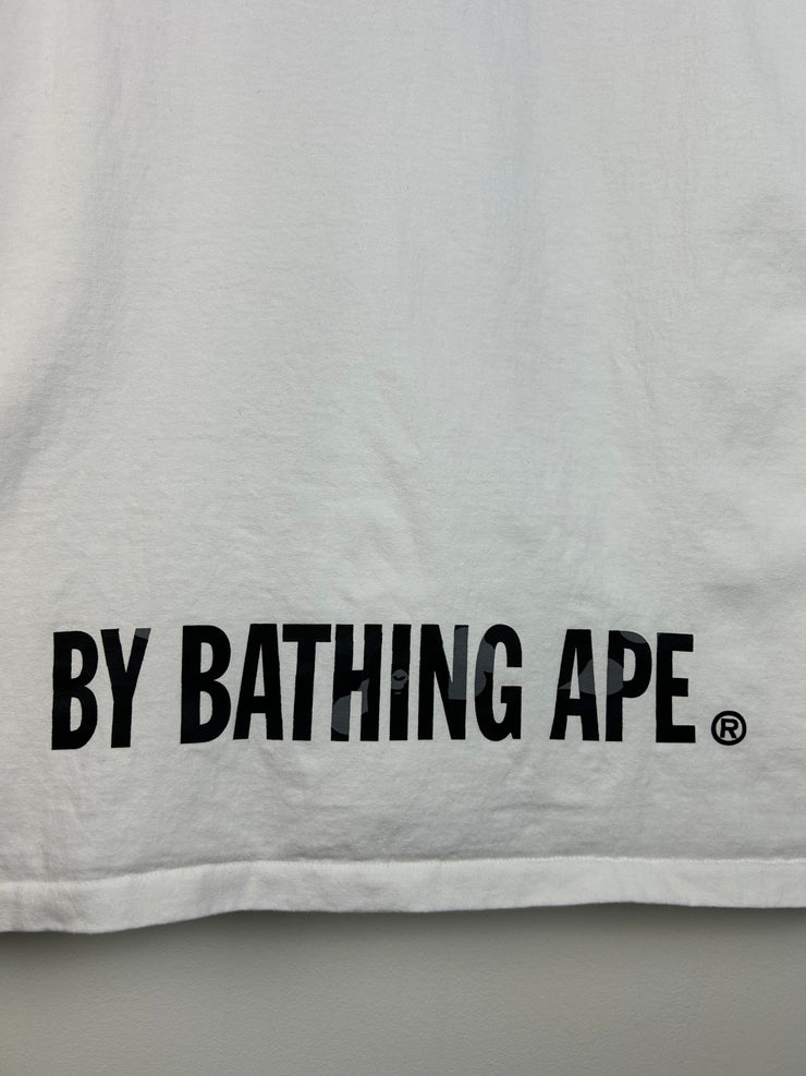 Bape Star Ape White Tee