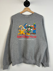 Vintage 2000 Disney World Grey Crewneck