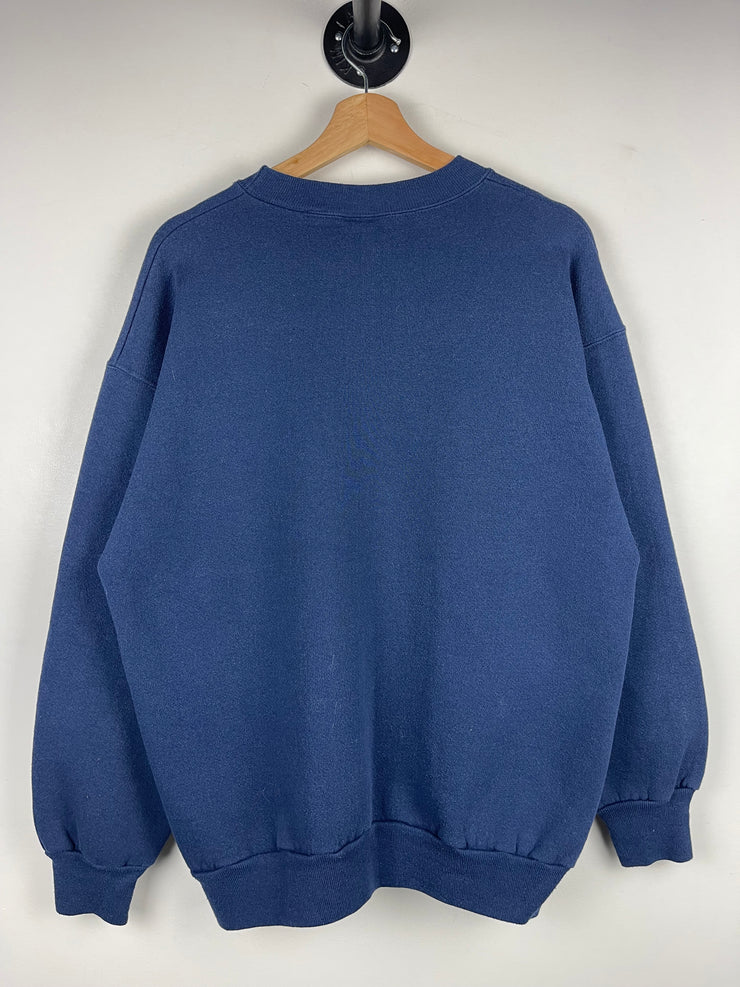 Vintage 90s Penn State Nittany Lions Football Navy Crewneck