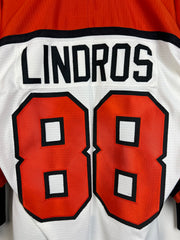 Vintage 90s NHL Nike Philadelphia Flyers Lindros White Hockey Jersey