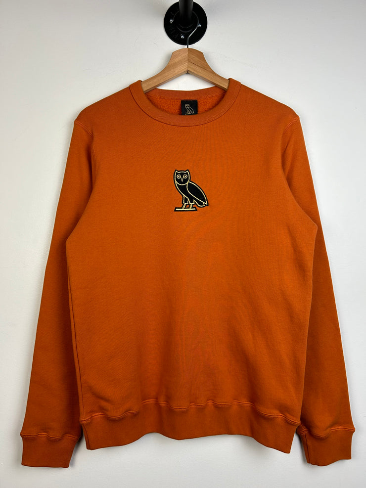 OVO Owl Burnt Orange Crewneck