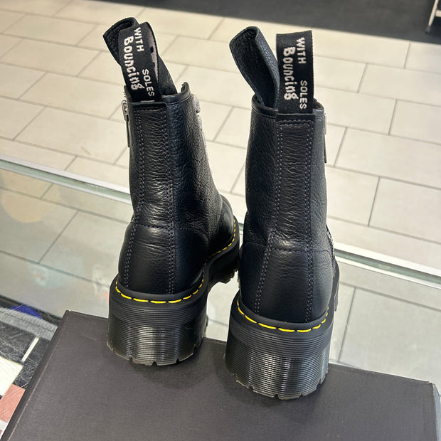 Rick Owens X Dr. Martens 1460 Quad Leather Platform Boot