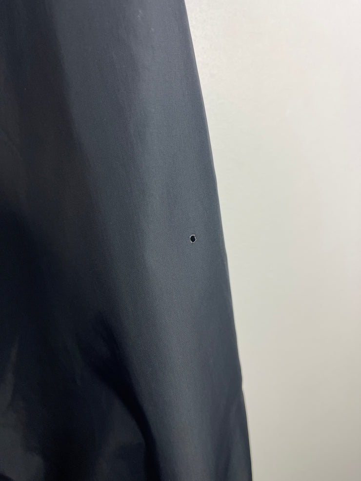 Vintage 90s Puma University Of Waterloo Soccer Black Windbreaker