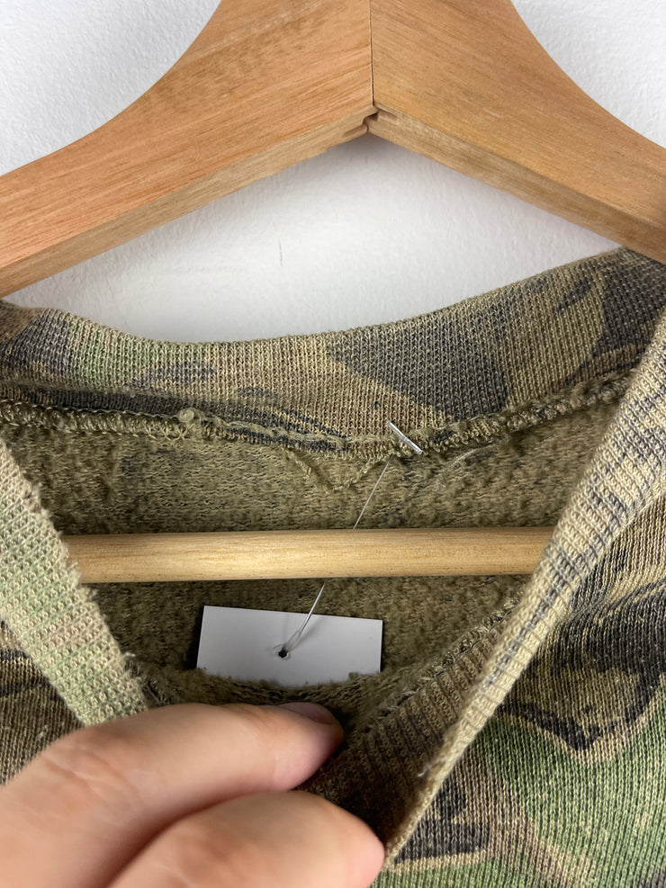 Vintage 90s Real Tree Camo Crewneck