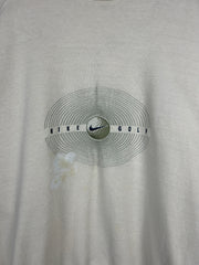 Vintage Nike Golf Embroidered Cream Crewneck