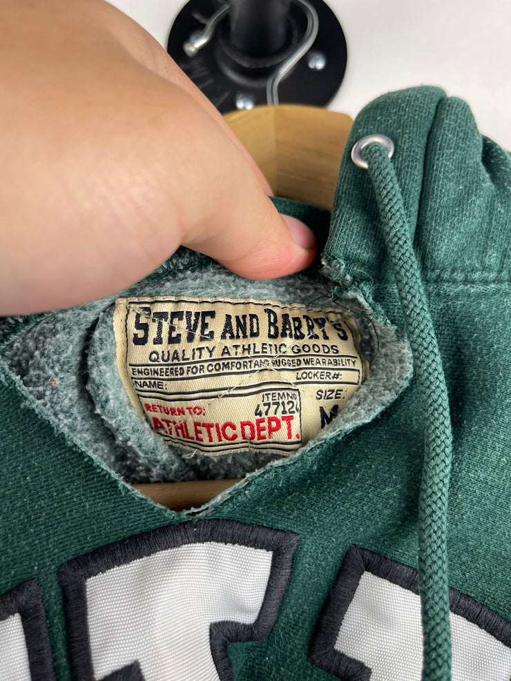 Vintage Steve & Barrys Ohio Embroidered Green Hoodie
