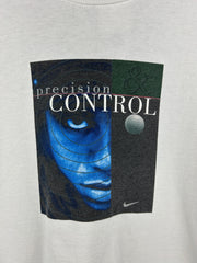 Vintage 90s Nike Golf Tiger Woods Precision Control White Tee