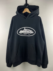 Corteiz OG Alcatraz Black Hoodie