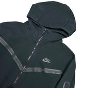 Nike Tech Fleece Black Zip Up Hoodie & Sweatpants Set