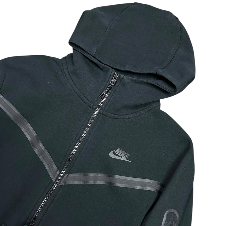 Nike Tech Fleece Black Zip Up Hoodie & Sweatpants Set