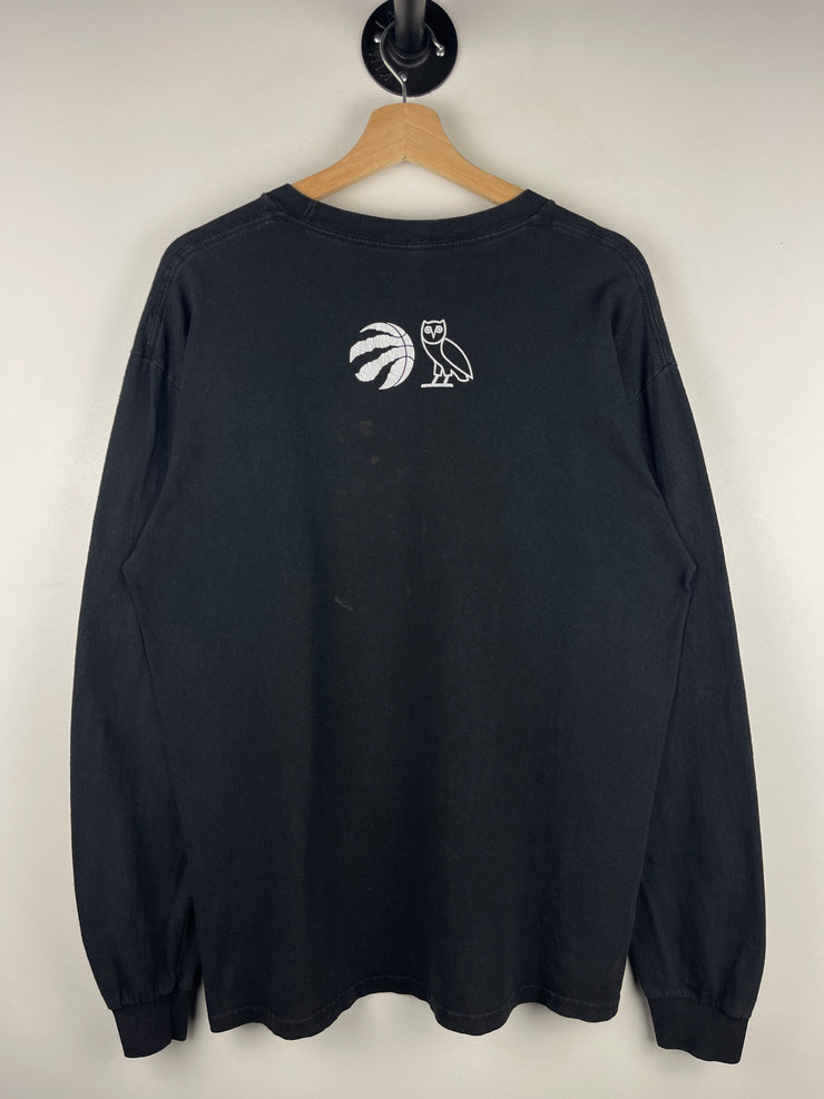 OVO NBA Toronto Raptors Black Long Sleeve