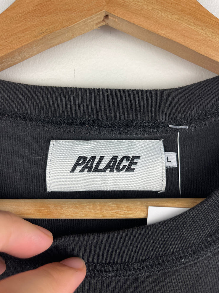 Palace SS19 Tex Black & Grey Tee