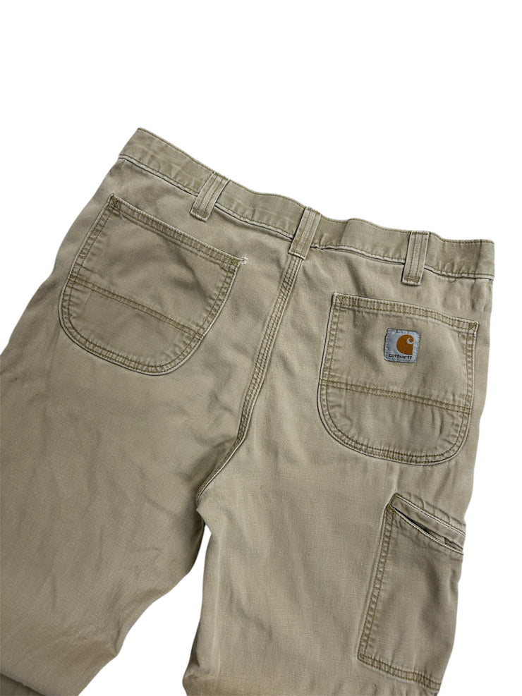 Vintage Carhartt Relaxed Fit Beige Work Pants
