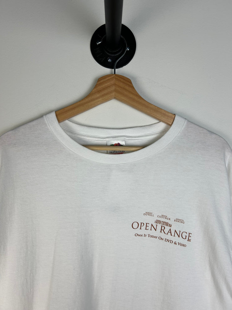 Vintage 2003 Open Range White Tee