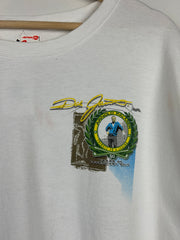 Vintage Nascar Chase Dale Jarrett Arnold Palmer White Tee