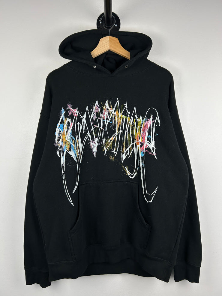 Revenge Lil Durk Painting Black Hoodie