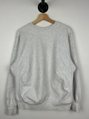 Vintage 90s Indiana State University Reverse Weave Grey Crewneck