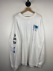 Vintage 90s BMW Club Riders Association White Long Sleeve