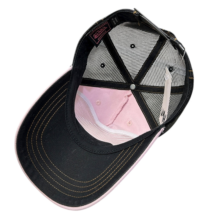 Von Dutch Pink & Black Trucker Hat