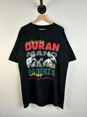 Vintage 90's Boxing Duran VS Pazienza Black Tee