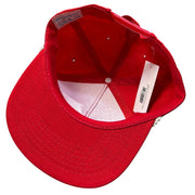 Vintage 90s NFL Bud Budweiser Beer King Of Beers Red Snapback Hat