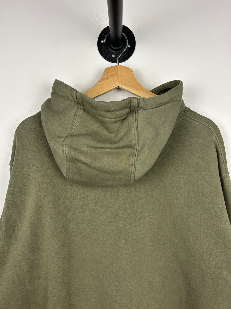 Nike Spellout Swoosh Olive Hoodie