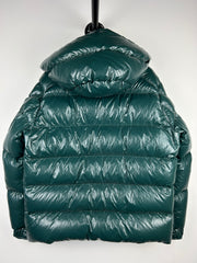 Moncler FW22 Maya 70th Anniversary Special Edition Forest Green Short Down Puffer Jacket