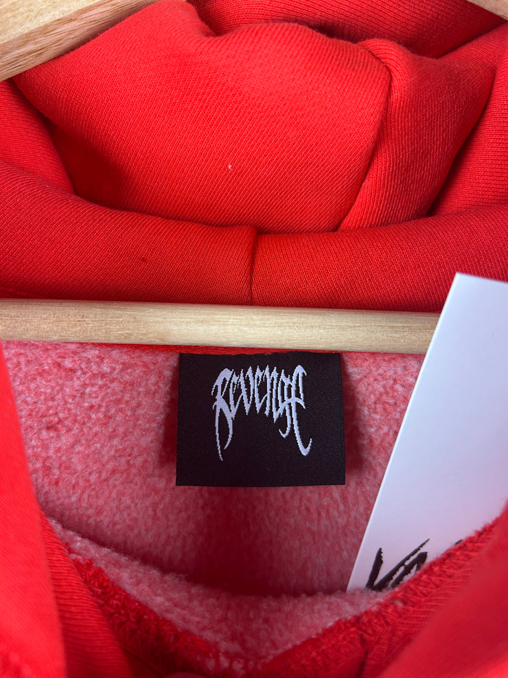 Revenge Nine Months Bruce Lee Red Hoodie