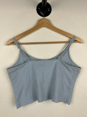 Vintage MLB Chicago Cubs Baby Blue Women’s Cropped Camisole