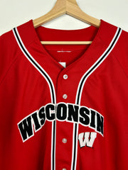 Vintage Wisconsin Red Baseball Jersey