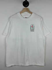 Vintage 90s Atlanta Olympics Swatch Watches Promo White Tee