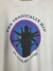 Vintage 2000 The Tragically Hip In Violet Light White Tee