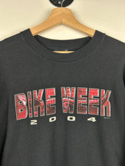 Vintage Harley Davidson Alligator Florida Black Long Sleeve