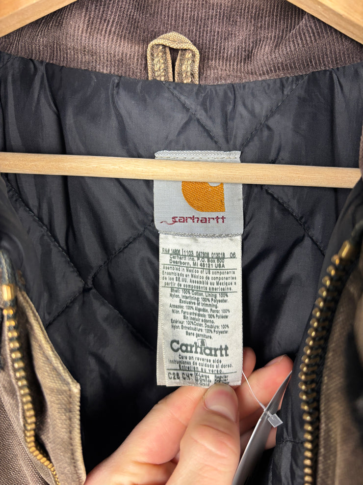 Vintage Carhartt Arctic Chocolate Brown Jacket C26 CHT