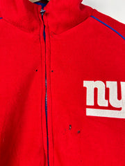 Vintage Y2K NFL New York Giants Fleece Lined Reversible Jacket