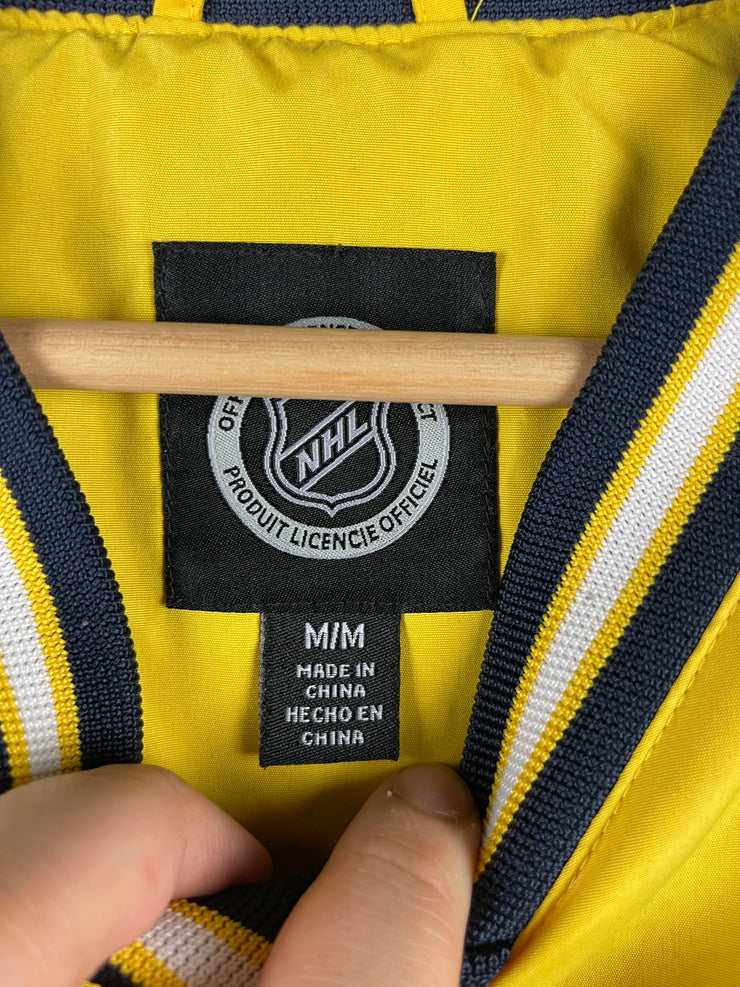Vintage NFL Buffalo Sabres Navy & Yellow Pullover Windbreaker