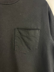 Number Nine Black Pocket Tee