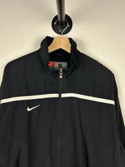 Vintage Nike Team Mini Swoosh Black Windbreaker