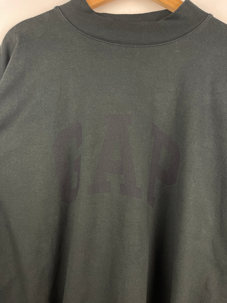 Yeezy Gap Engineered by Balenciaga No Seam Washed Black Tee