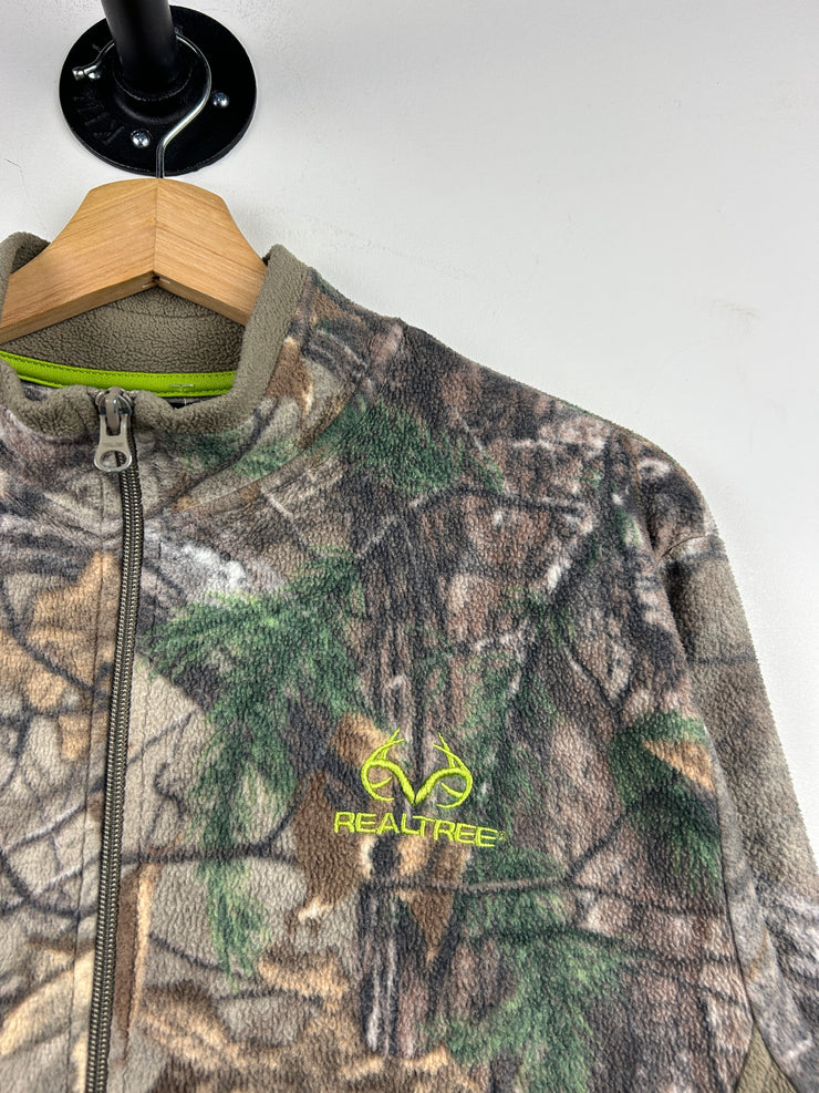 Vintage Real Tree Camo Women’s Zip-Up Fleece