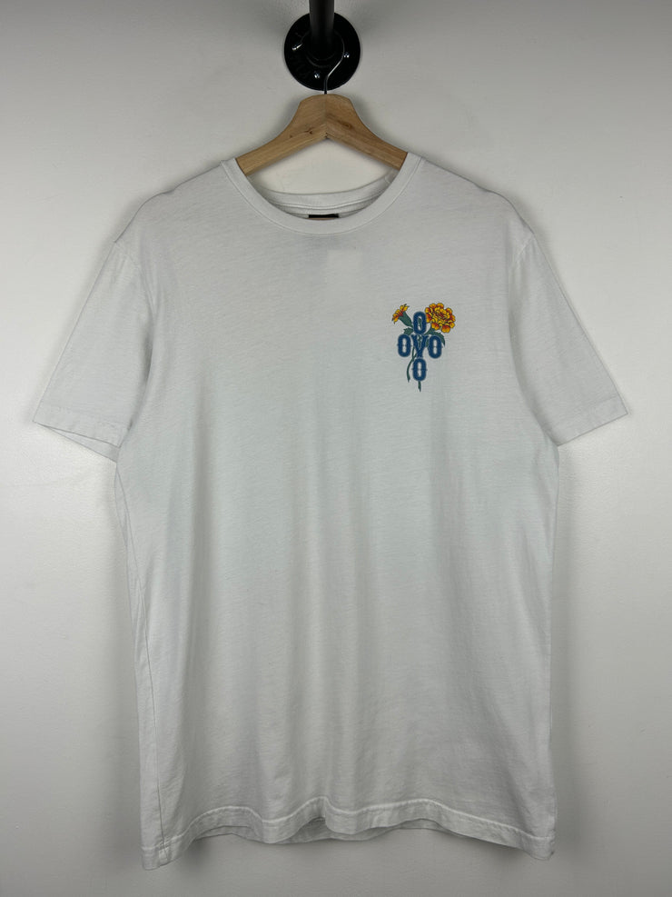 OVO Flowers White Tee