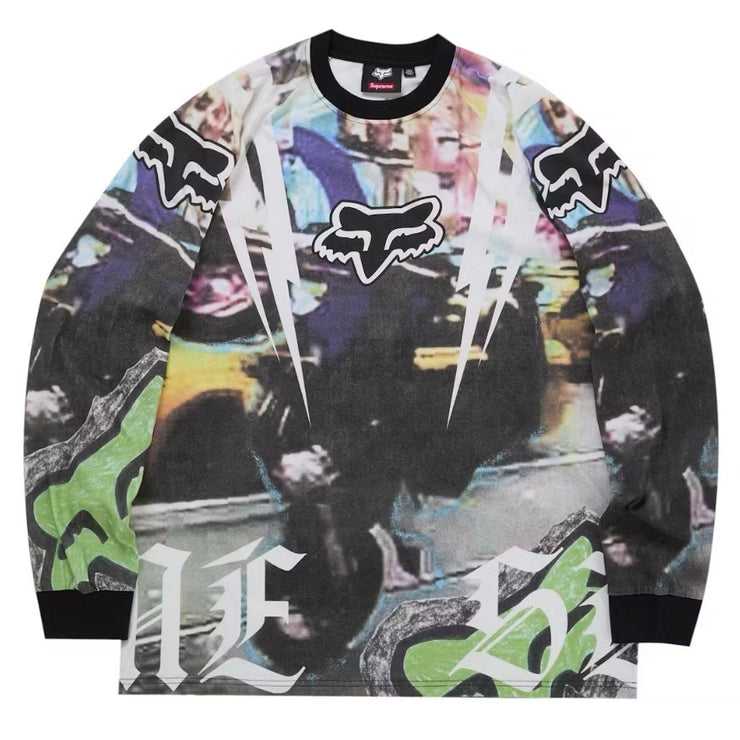 Supreme X Fox Racing FW25 Racing Multi Colour Long Sleeve