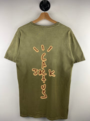 Travis Scott Highest In The Room Olive Tee