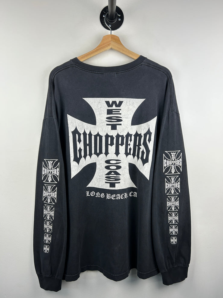 Vintage West Coast Choppers Long Beach Black Long Sleeve