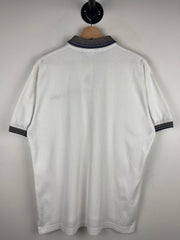 Vintage 90s Rolls Royce White Polo Shirt